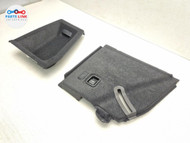 2018-24 BMW X3M REAR RIGHT QUARTER TRIM PANEL CARGO ALCOVE SET G01 F97 X3 M40I BX060825-012
