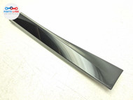 2018-24 BMW X3M REAR LEFT DOOR TRIM LOWER MOLDING APPLIQUE X4M BLACK 475M G01 X3 BX060825-067