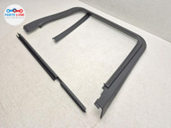 2018-24 BMW X3 M REAR LEFT DOOR WINDOW TRIM FRAME MOLDING INNER SET G01 F97 OEM BX060825-163