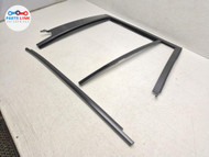 2018-24 BMW X3 M REAR LEFT DOOR TRIM MOLDING APPLIQUE OUTER WINDOW DRIP SET G01 BX060825-161