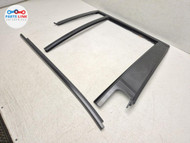 2018-24 BMW X3 M REAR RIGHT DOOR TRIM MOLDING APPLIQUE OUTER WINDOW DRIP SET G01 BX060825-160