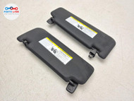 2018-24 BMW X3M FRONT SUN VISOR MIRROR SUNVISOR BLIND FLAP BLACK SET-2 M40I G01 BX060825-049