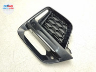 2020-21 BMW X3M FRONT LEFT BUMPER TRIM VENT GRILLE AIR DUCT INSERT PDC G01 F97 BX060825-184