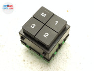 2018-23 RANGE ROVER VELAR FRONT LEFT SEAT MEMORY SWITCH BUTTONS L560 L405 L462 VL032025-309