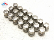 2018-24 RANGE ROVER VELAR WHEEL RIM LUG NUT SET SILVER L560 LR2 L550 EVOQUE OEM VL032025-092
