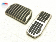 2018-24 RANGE ROVER VELAR PEDAL TRIM METAL COVER PLATE NON-SLIP STEEL SET L560 VL032025-099