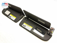 2016-20 BENTLEY BENTAYGA FRONT SUN VISOR MIRROR BLIND SUNVISOR SET EBONY 636 OEM BT020325-057