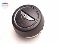 2016-20 BENTLEY BENTAYGA DRIVER STEERING WHEEL AIRBAG HORN BLACK AIR BAG 636 BT020325-062