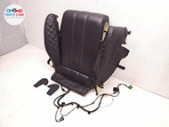 2016-20 BENTLEY BENTAYGA FRONT RIGHT SEAT COVER LOWER LEATHER TRIM EBONY SET 636 BT020325-164