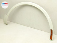 2016-20 BENTLEY BENTAYGA FRONT RIGHT FENDER FLARE ARCH TRIM MOLDING WHITE 636 BT020325-006