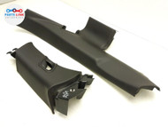 2016-20 BENTLEY BENTAYGA REAR LEFT C PILLAR TRIM COVER PANEL CAP EBONY SET 636 BT020325-008