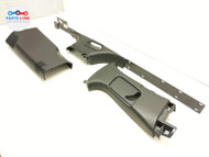 2016-20 BENTLEY BENTAYGA RIGHT B PILLAR TRIM PANEL SCUFF STEP MOUNT EBONY 636 BT020325-009