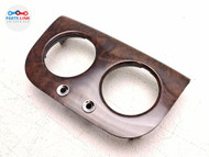 2016-20 BENTLEY BENTAYGA REAR CONSOLE AC VENT COVER WALNUT TRIM APPLIQUE CAP 636 BT020325-115