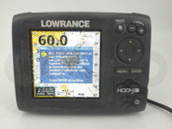 LOWRANCE HOOK 5 FISHFINDER GPS BOAT RADAR NAVI CHARTING DISPLAY MONITOR HEAD 5" 1-2939