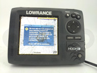 LOWRANCE HOOK 5 GPS FISH FINDER CHARTPLOTTER DISPLAY HEAD UNIT NAVI MONITOR 5" 1-2942