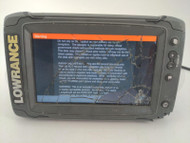 LOWRANCE ELITE 7Ti CHARTPLOTTER BOAT SONAR SCREEN DISPLAY FISHFINDER HEAD UNIT 1-2420