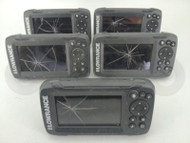 LOWRANCE HOOK 4x GPS FISHFINDER BOAT NAVIGATION COMPACT DISPLAY MONITOR SET OF 5 1-3027