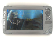 LOWRANCE HOOK 9 TS TRIPLESHOT MULTIFUNCTIONAL FISHFINDER BOAT GPS DISPLAY UNIT 1-2491