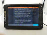 LOWRANCE ELITE 12 TI FISHFINDER BOAT RADAR CHARTPLOTTER DISPLAY HEAD UNIT SCREEN 1-2181