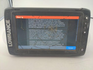 LOWRANCE ELITE 9 Ti2 BOAT FISH FINDER CHARTPLOTTER SONAR DISPLAY 000-14649-001 1-2550