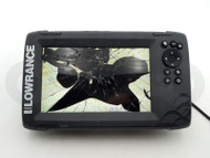 LOWRANCE HOOK2 7 TS TRIPLESHOT FISHFINDER GPS BOAT CHARTPLOTTER HEAD UNIT SCREEN 1-1918