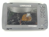 LOWRANCE HOOK REVEAL 7 TS TRIPLE SHOT MULTIFUNCTIONAL BOAT DISPLAY HEAD UNIT 7" 1-2723