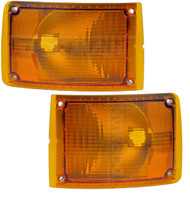 Dorman Front Side Marker Light Assembly Pair for 90-02 International Truck LH RH DRM-888-5112 + 888-5113