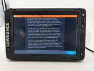 LOWRANCE ELITE 12 TI2 SONAR BOAT CHARTPLOTTER 12" GPS DISPLAY SCREEN HEAD UNIT 1-2227