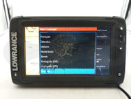 LOWRANCE ELITE 9 TI2 BOAT FISHFINDER CHARTPLOTTER SONAR SCREEN HEAD UNIT DISPLAY 1-2062