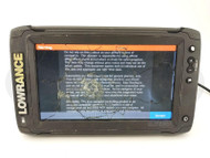 LOWRANCE ELITE 9 TI2 BOAT FISHFINDER CHARTPLOTTER SONAR SCREEN HEAD UNIT DISPLAY 1-2404