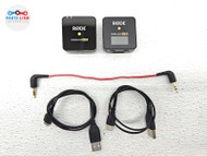 RØDE Rode Wireless Go II Dual Channel Wireless Microphone Audio System Pod Cast RODEGOII-KIT3-OB-PRE