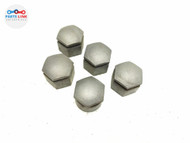 2016-20 BENTLEY BENTAYGA WHEEL RIM LUG NUT CAP BOLT COVER SET-5 BLACK GENUINE BT010625-231