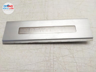 2016-20 BENTLEY BENTAYGA REAR DOOR SILL SCUFF STEP PLATE TRIM INSERT METAL COVER BT091922-015