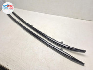 2018-24 BMW X3M ROOF RACK RAIL LUGGAGE TRIM STRIP CARGO BLACK SET G01 F97 OEM BX060825-260