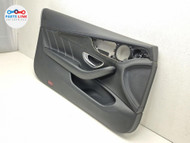 2017-21 MERCEDES C63 AMG FRONT LEFT DOOR TRIM PANEL SPEAKER COVER CABRIO W205 MB061325-057