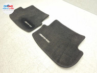 2017-25 MERCEDES C63 AMG REAR MAT FLOOR TRIM COVER LINER SET GENUINE OEM W205 MB061325-159