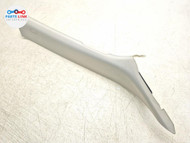 18-23 RANGE ROVER VELAR FRONT RIGHT A-PILLAR TRIM INNER COVER MOLDING GRAY L560 VL062025-072
