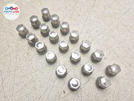 2018-24 Range Rover Velar Wheel Rim Lug Nut Set Silver L560 LR2 Evoque L550 OEM VL062025-171