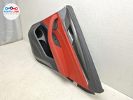 2022-24 BMW X3M Competition Rear Right Door Trim Panel Speaker Cover Orange F97 BX090925-003