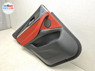 2022-24 BMW X3M Competition Rear Left Door Trim Panel Speaker Cover Orange F97 BX090925-004