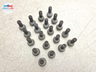 2022-24 BMW X3M Competition Wheel Rim Lug Bolt M14x1.25 Black OEM SET X4 X5 F97 BX090925-013