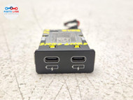 2018-24 BMW X3M Competition Console Dual USB-C Port Module Socket Plug F97 G01 BX090925-102