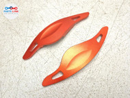 2018-24 BMW X3M Competition Steering Wheel Shift Paddles M-Sport Orange SET F97 BX090925-195