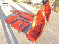 2020-24 BMW X3M F97 Front Rear Sport Seat Sakhir Orange Interior M-Sport SET BX090925-251