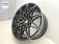 2022-24 BMW X3M X4M OEM Wheel Rim 21" x 9.5 Front CNC Gloss Black 10 Spoke 86615 BX090925-252