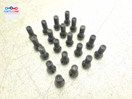 2011-25 BMW X3 M50 Wheel Rim Bolt Lug Nut Set OEM Black G45 X1 X2 X5 i4 i5 430i BX092425-174