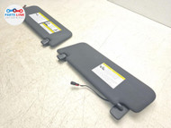 2020-23 Land Rover Defender 110 Sun Visor Right Left Mirror Light Black Set L663 DF102025-034