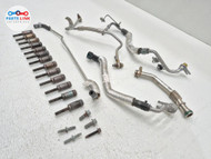 2020-23 Land Rover Defender 110 Turbocharger Oil Feed Line Pipe Mount Set L663 DF102025-306