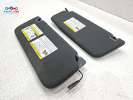 2013-22 RANGE ROVER L405 WINDSHIELD SUN VISOR MIRROR BLIND COVER EBONY SET OEM RR093025-148