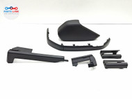 2018-22 RANGE ROVER L405 FRONT LEFT SEAT TRACK COVER TRIM MOLDING SET EBONY OEM RR093025-213